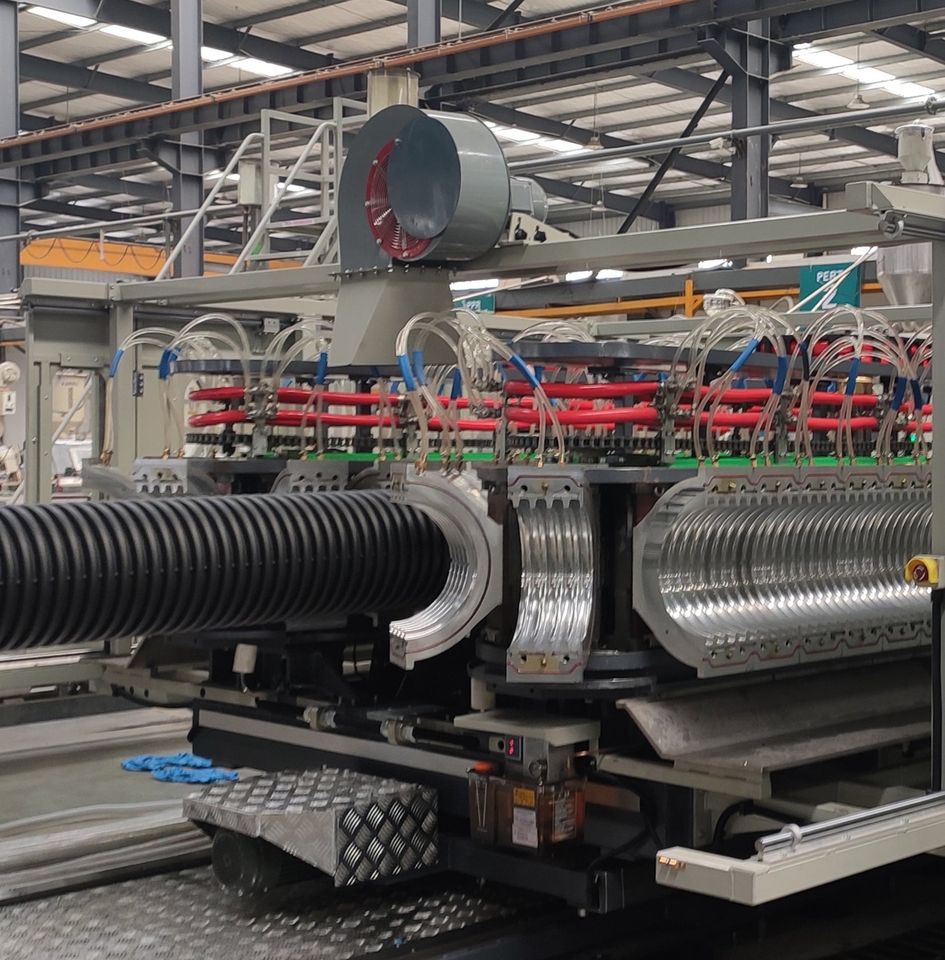 Machine de fabrication de tuyaux PE de 800 mm de diamètre